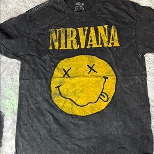 Nirvana T shirt Large
